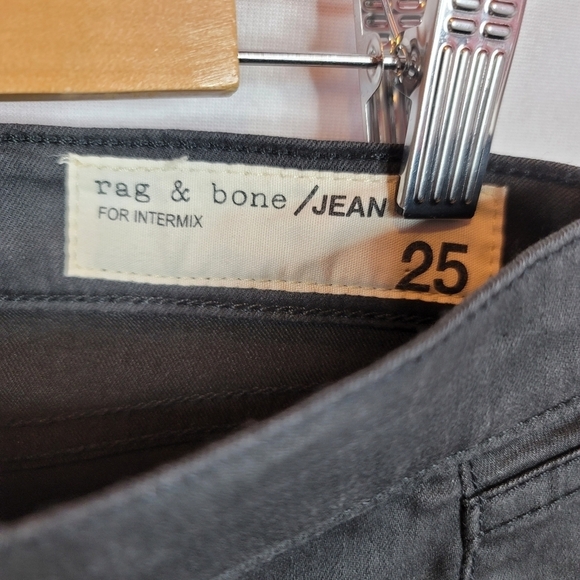 Rag & Bone For Intermix Zipper Capri Jeans - Picture 7 of 9